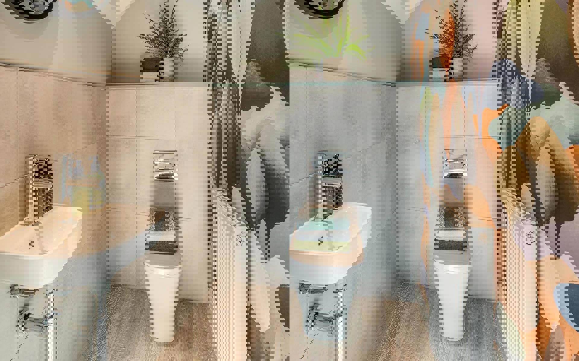 CG Poplar 2843 Cloakroom