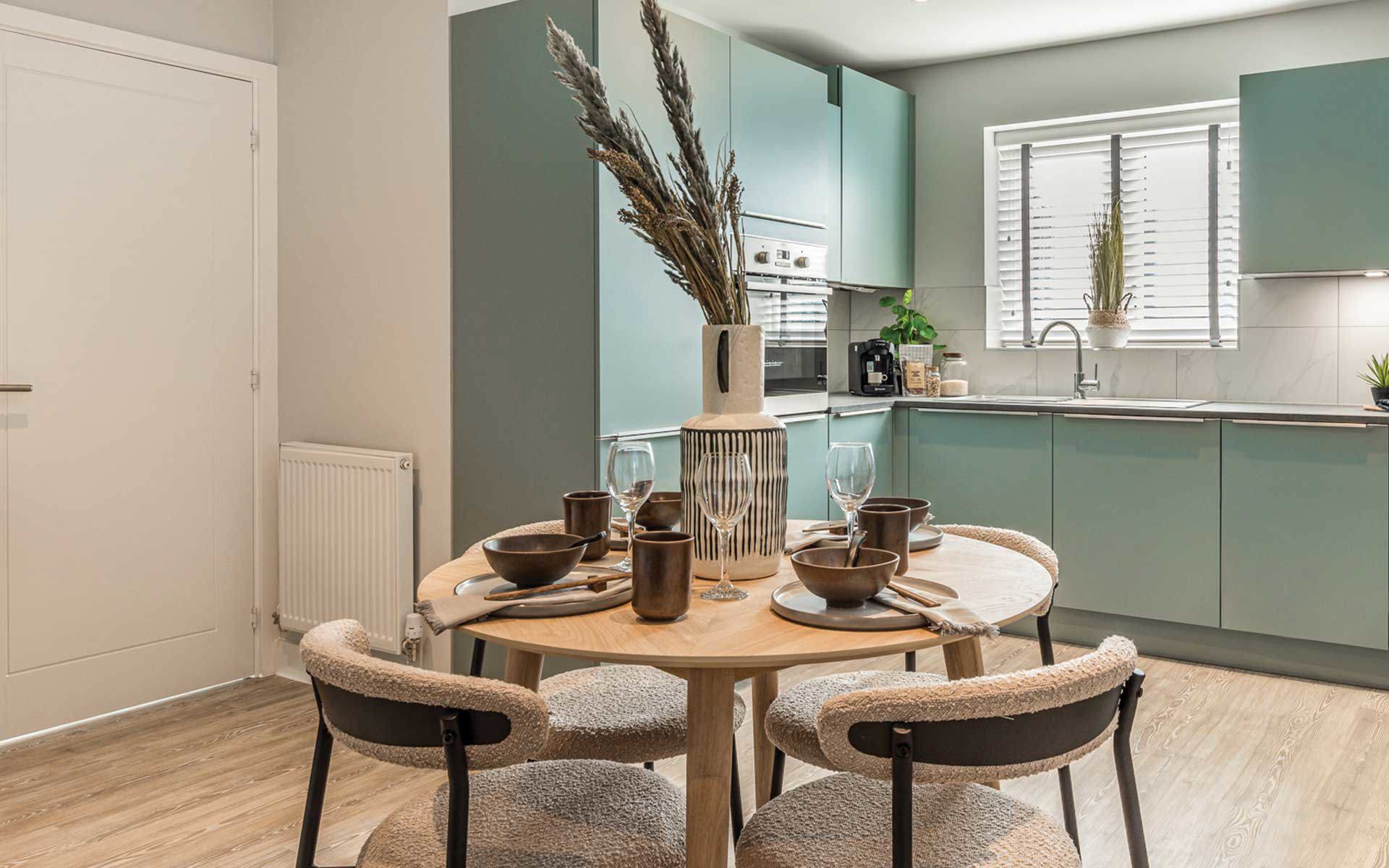 Foal Hrst Green Kitchen Dining