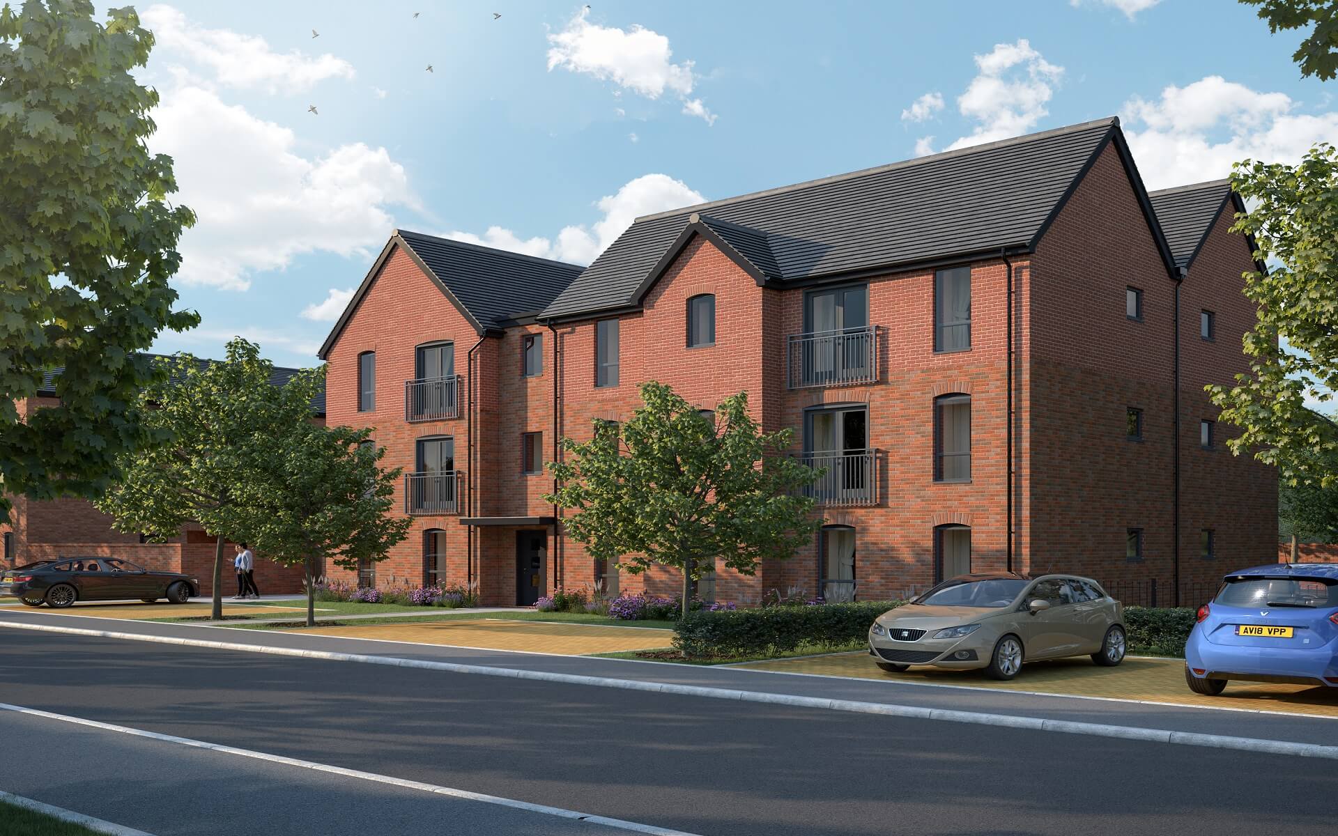 Savant Court Houses for sale Lichfield Orbit Homes