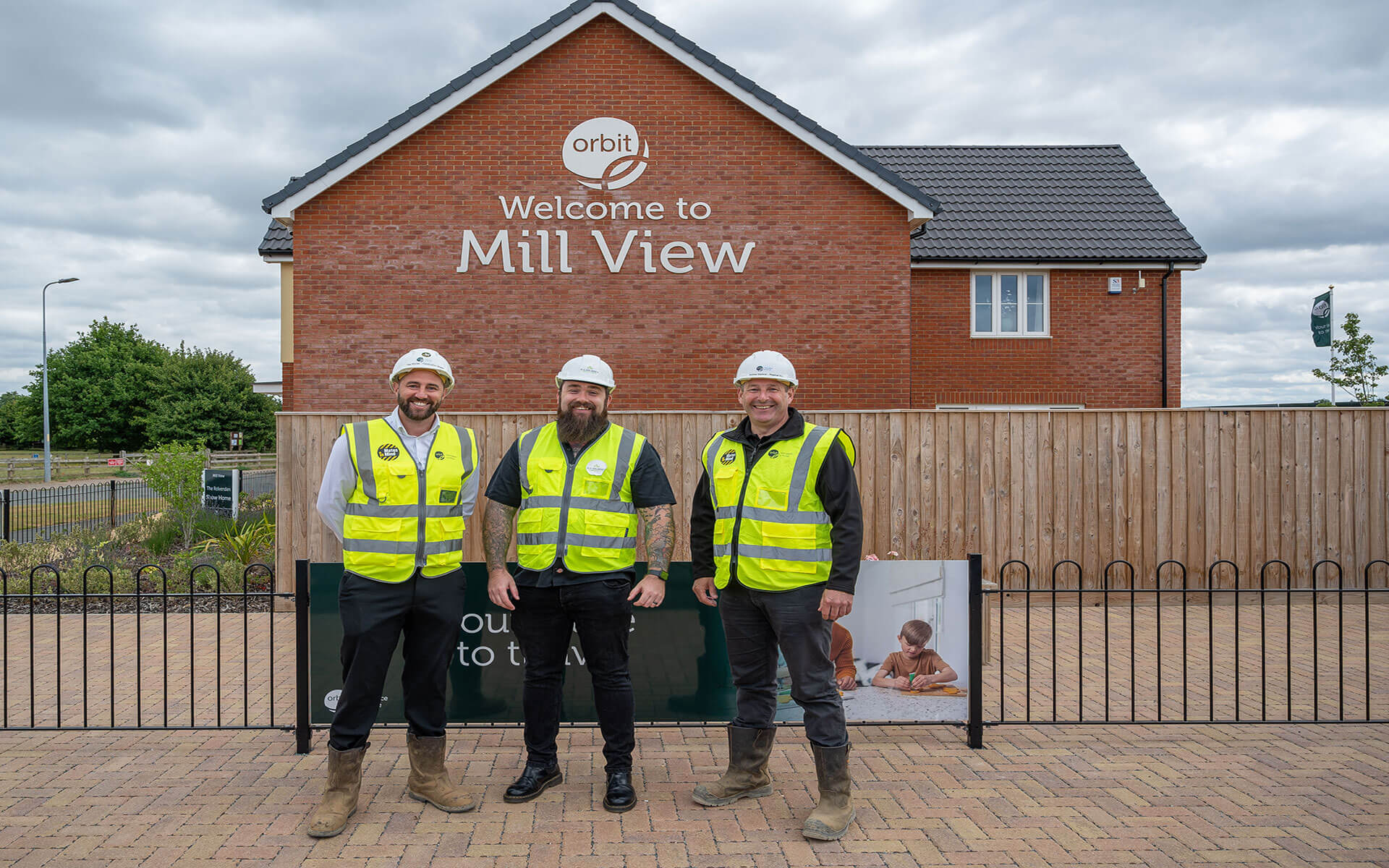 Orbit Homes hosts mental health awareness day at Dereham development