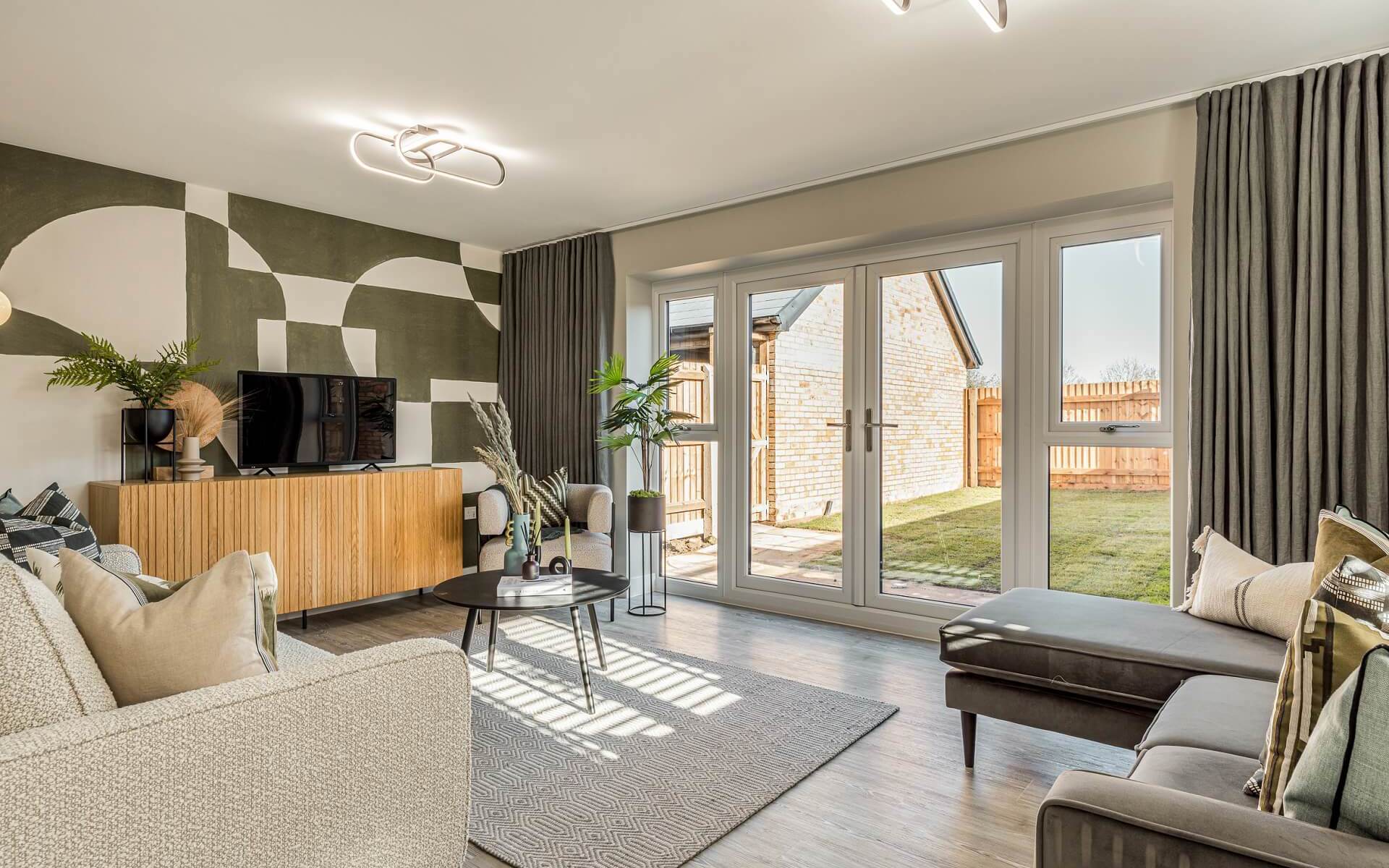 Poplar F living room a