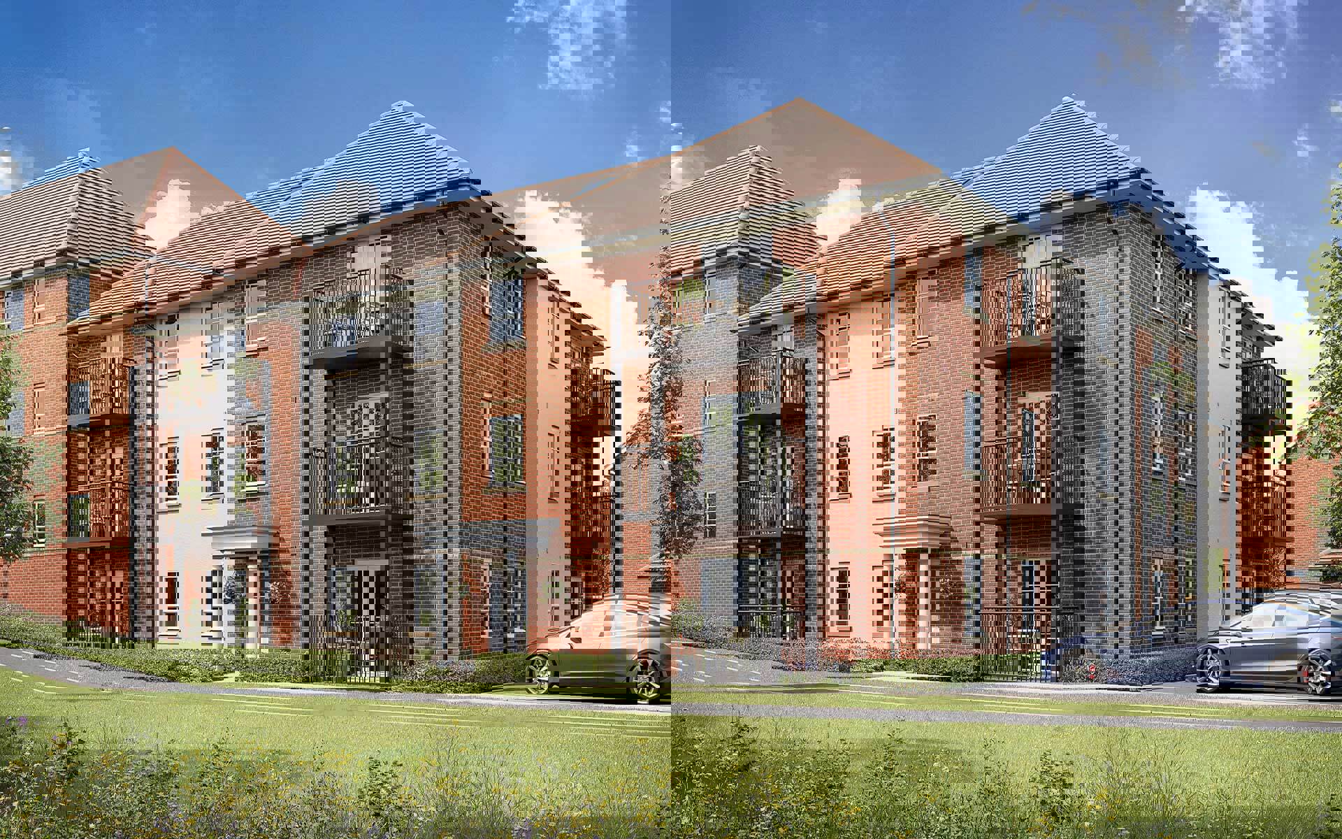 Hawthorn Grove Apartment Block 252 260 CGI
