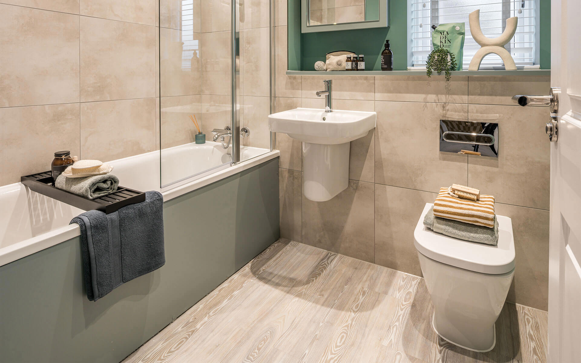 Rosewood Cypress Bathroom