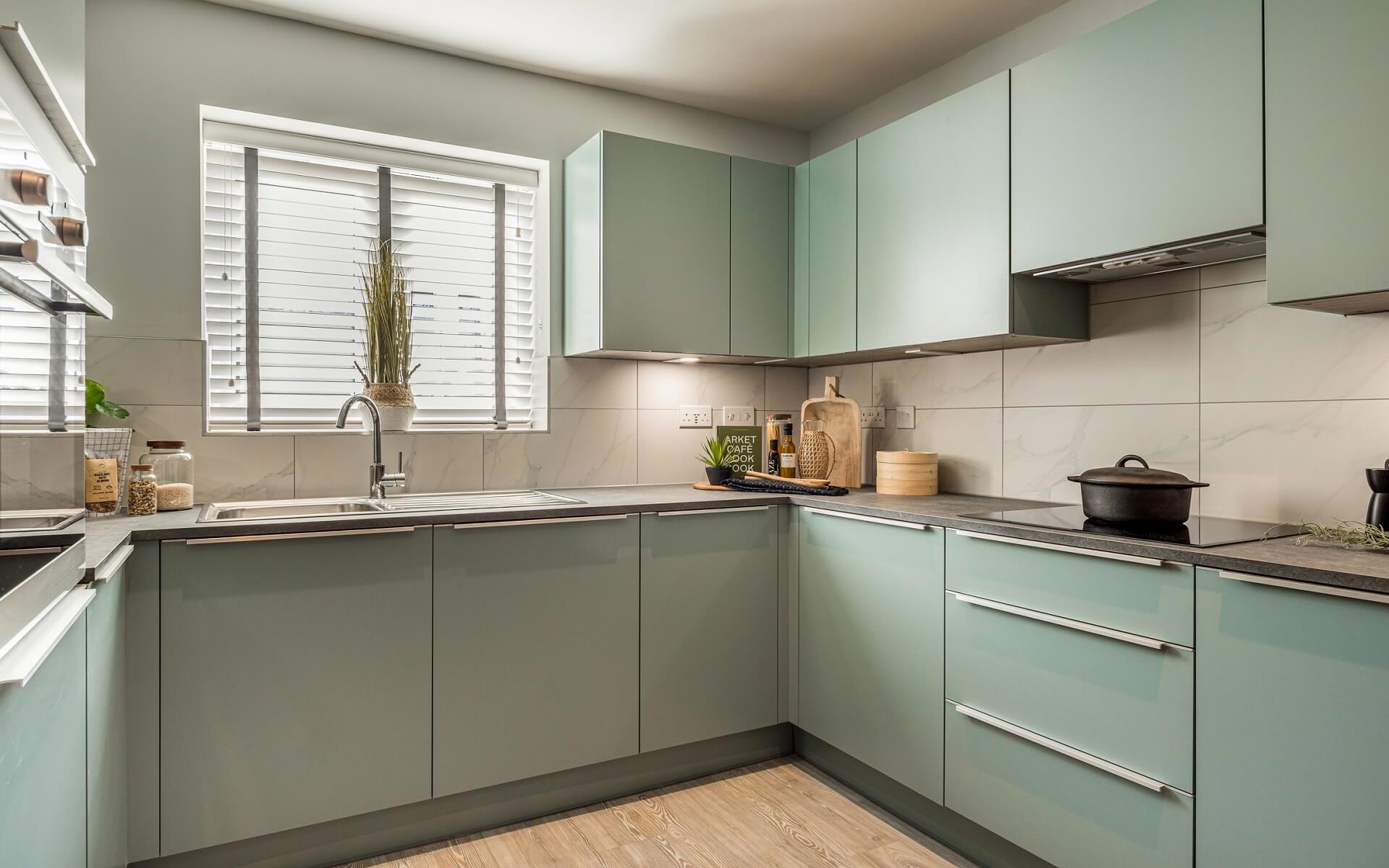 Poplar F Corner Kitchen