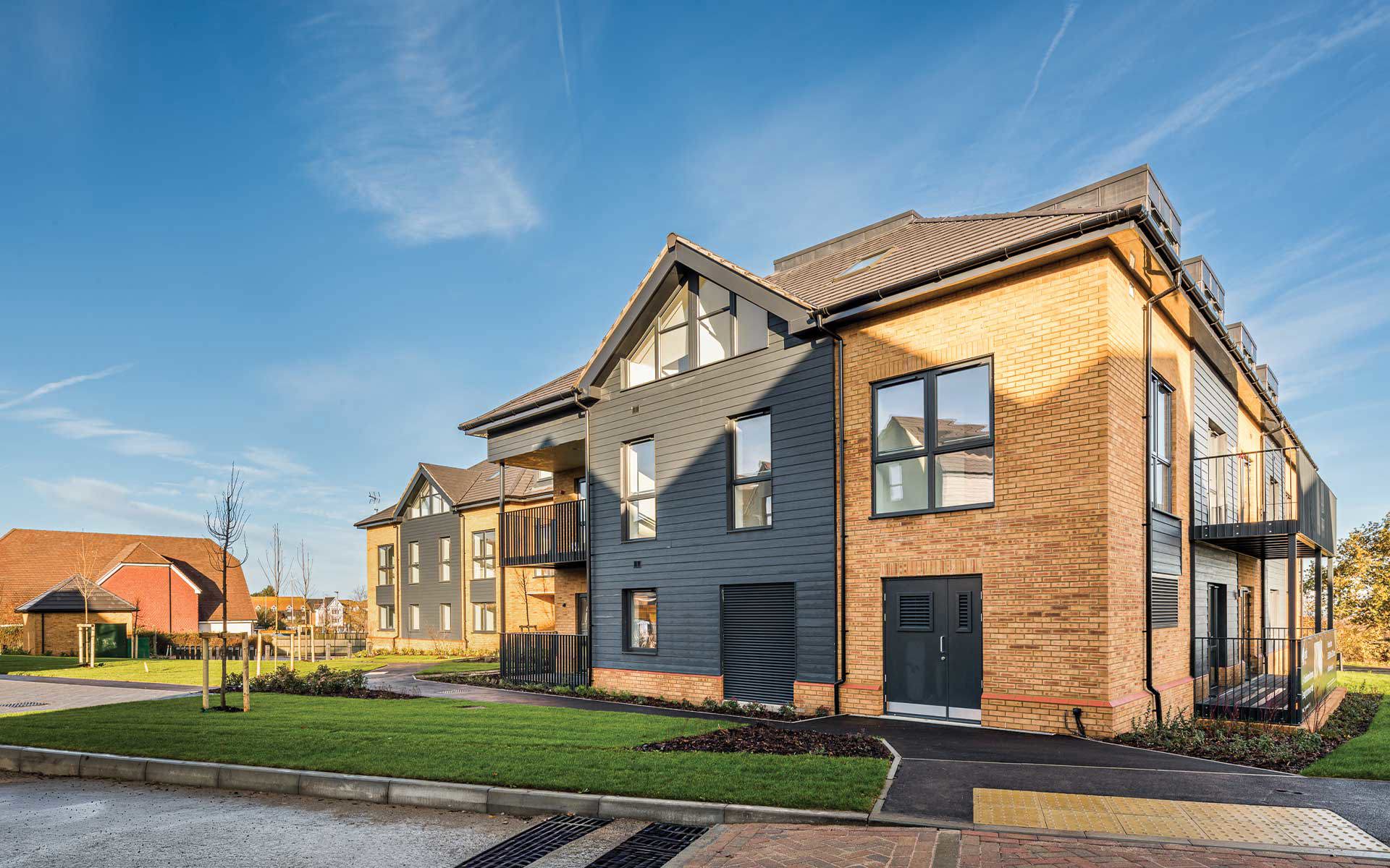 Apartments Rear Elevation 1