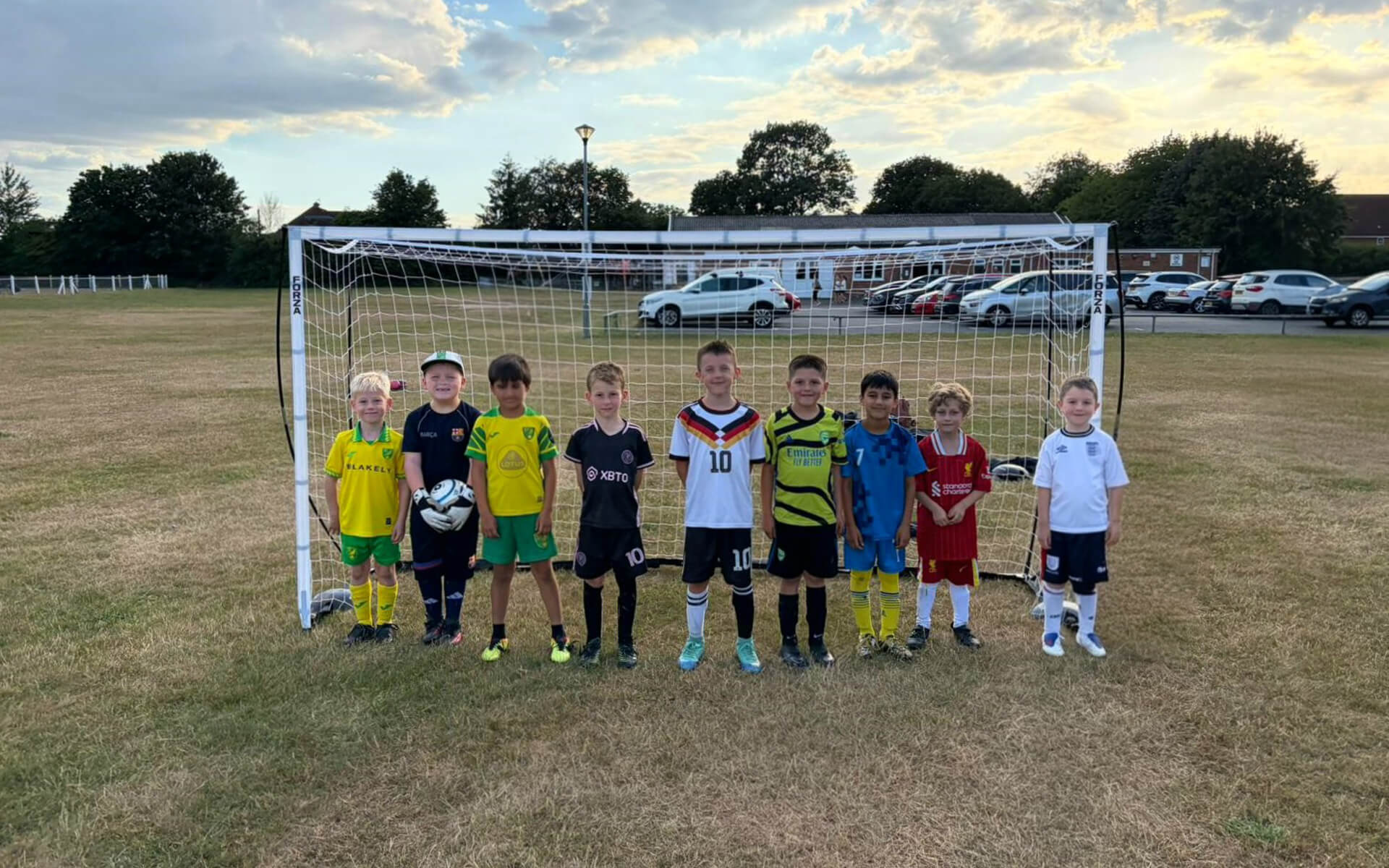 Orbit Homes Donate Goalposts To Old Catton Juniors FC