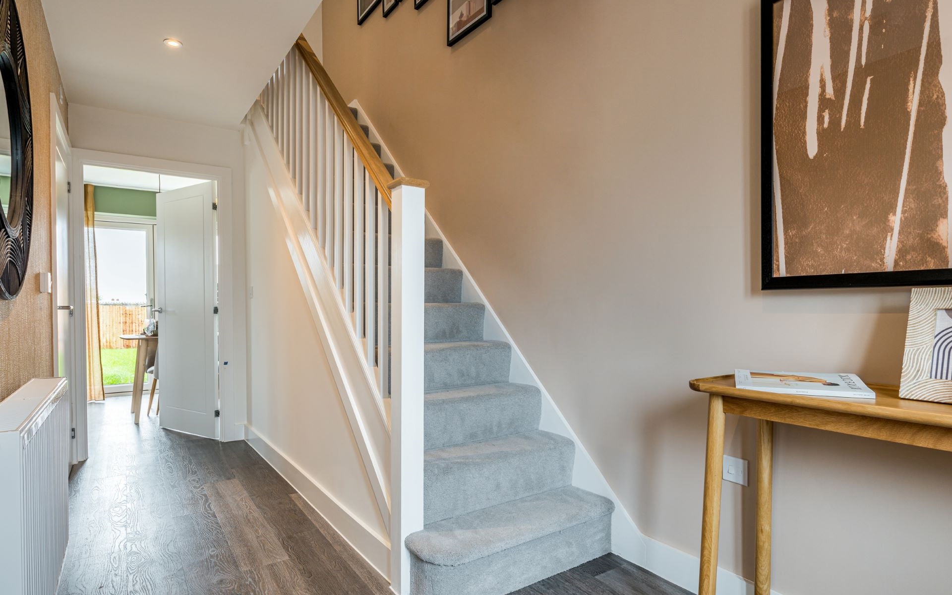Wolverton Mill Birch Hallway And Stairs