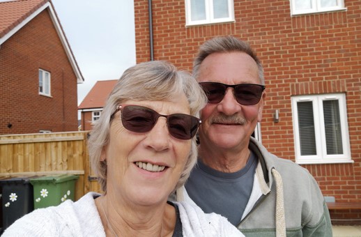 Couple find their dream home at Orbit Homes’ Mill View in Dereham thanks to Shared Ownership