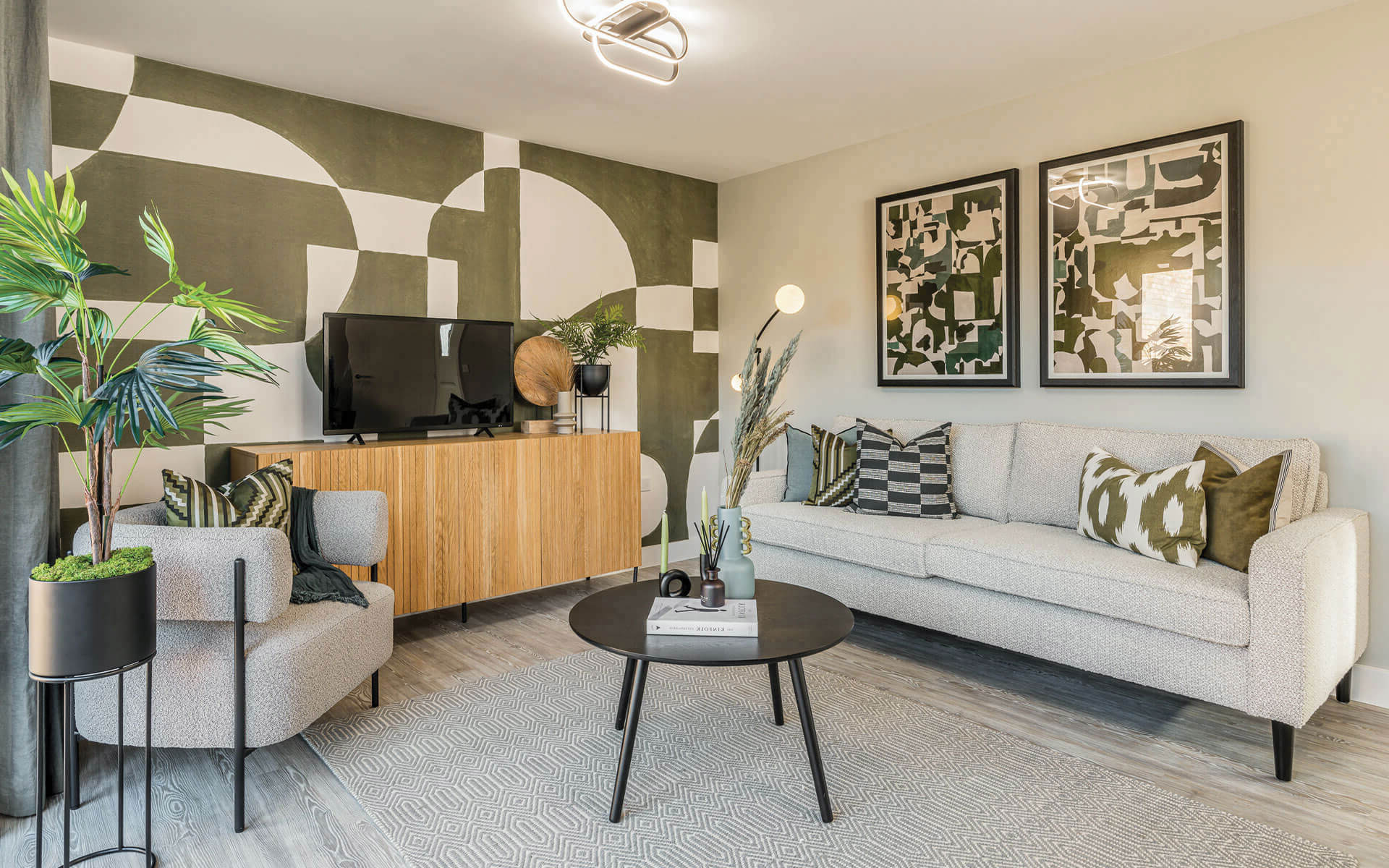 Rushlake Meadows Maple Living Area