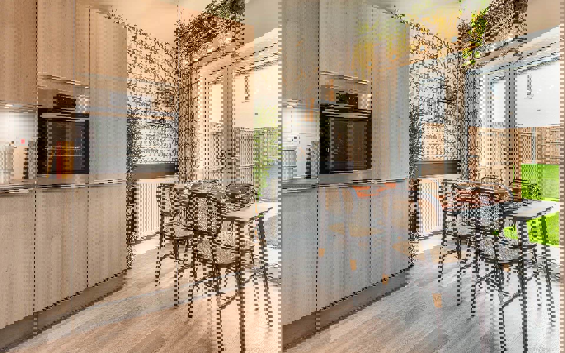 Wolverton Mill Roseberry Kitchen Diner With Patio Doors