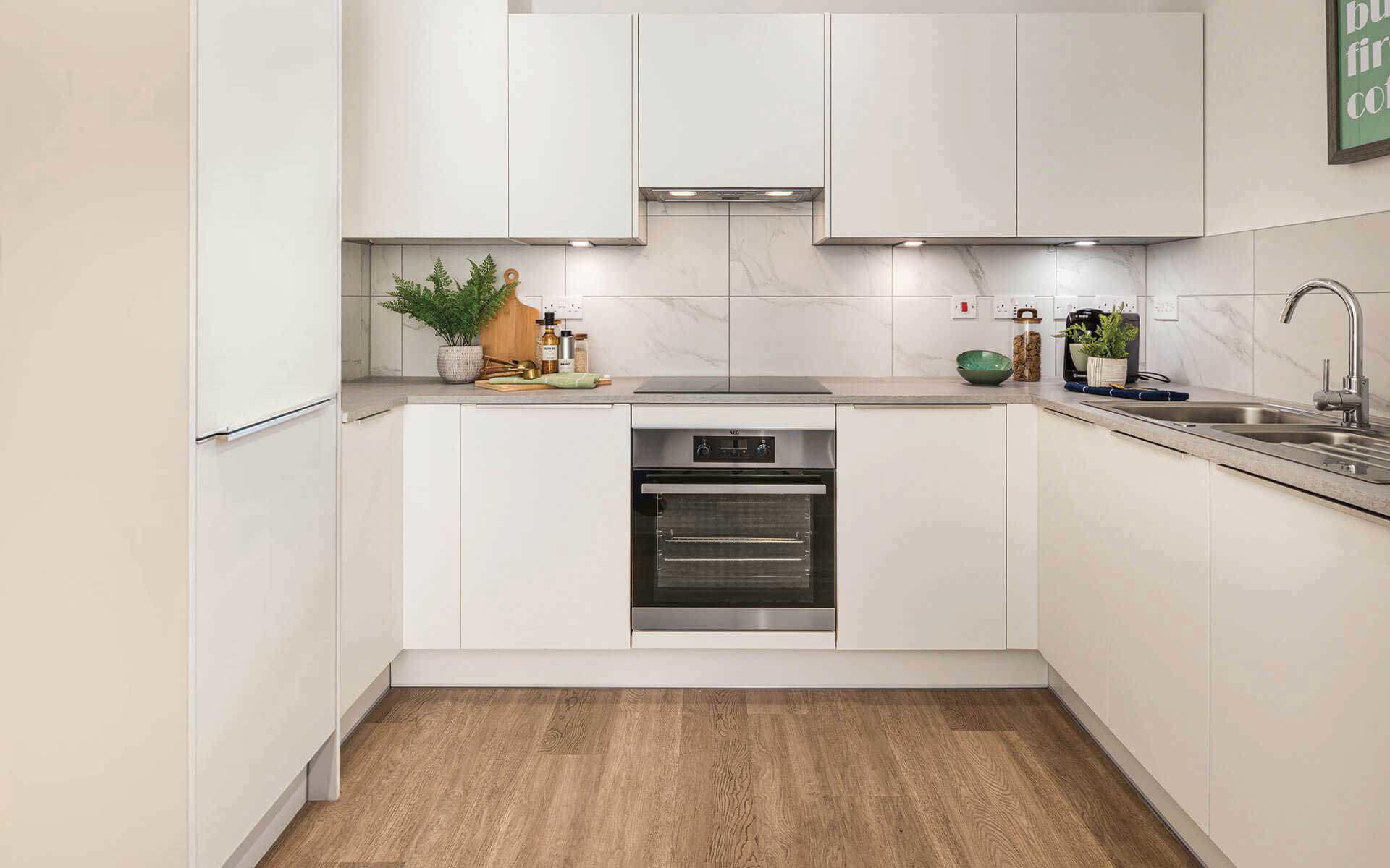 Hawthorn Grove Lavender Kitchen