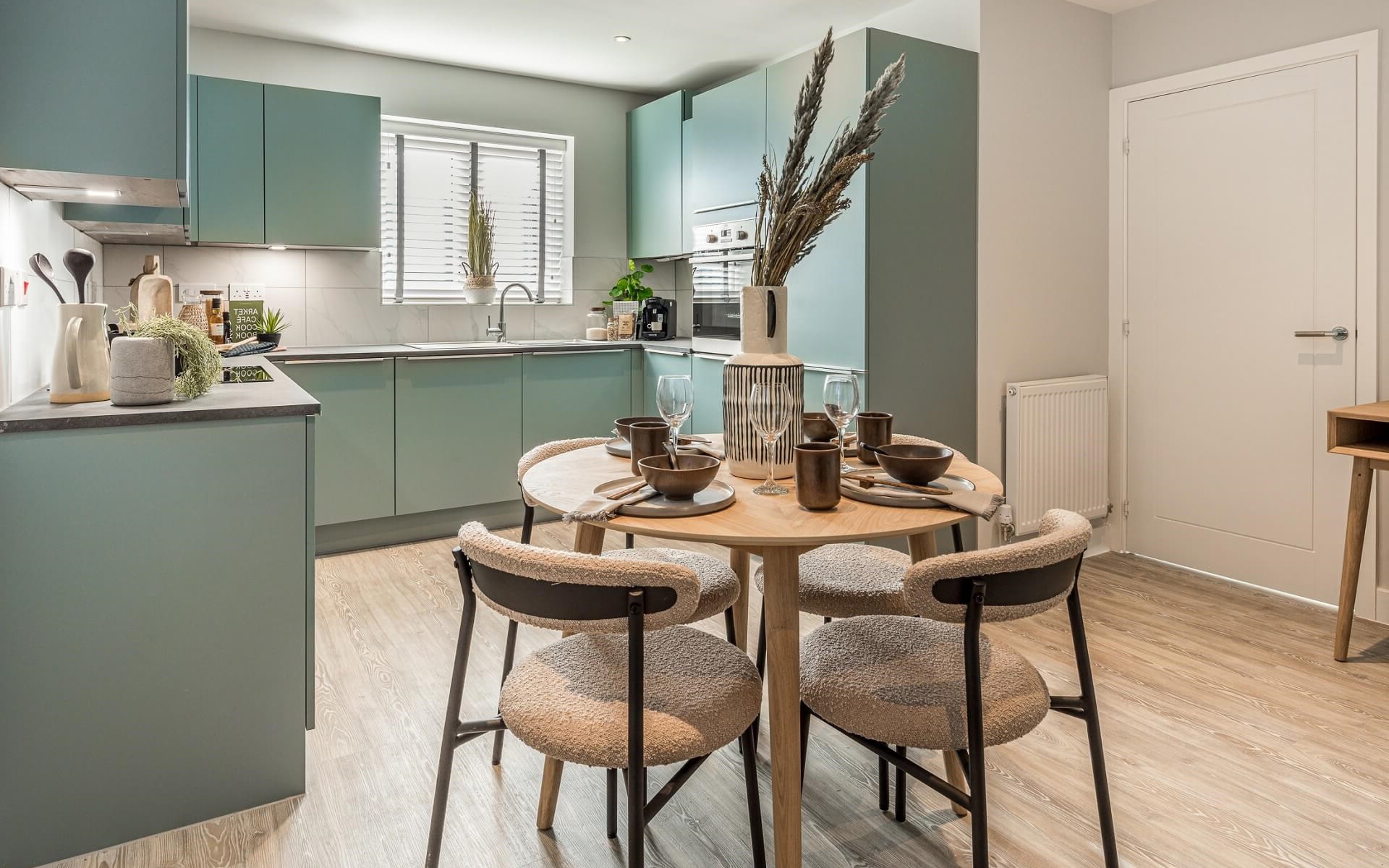 Wolverton Mill Poplar Open Plan Kitchen Dining Area