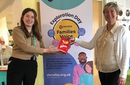 Demelza Kent Easter Donation From Orbit Homes Resized