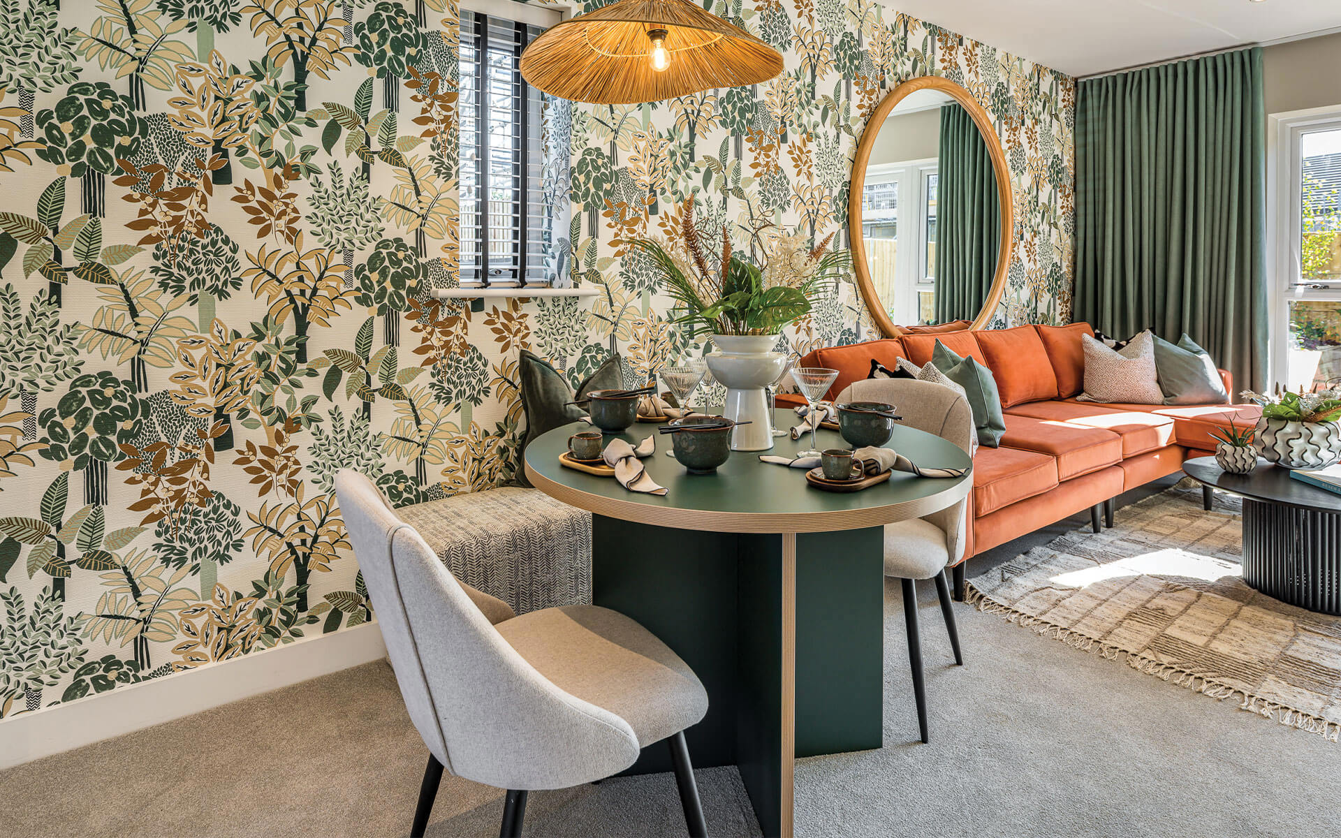 Levett View Holt Living Dining Area